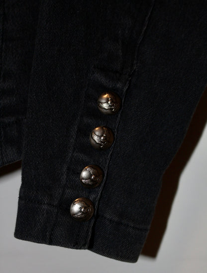 HARLEY DAVIDSON DENIM VINTAGE BIKER JACKET