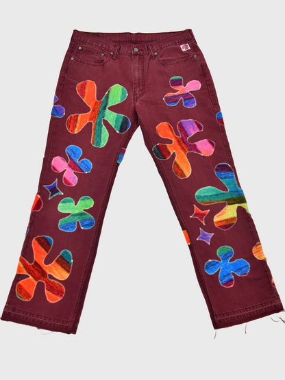 002 REWORKED JEANS - W36