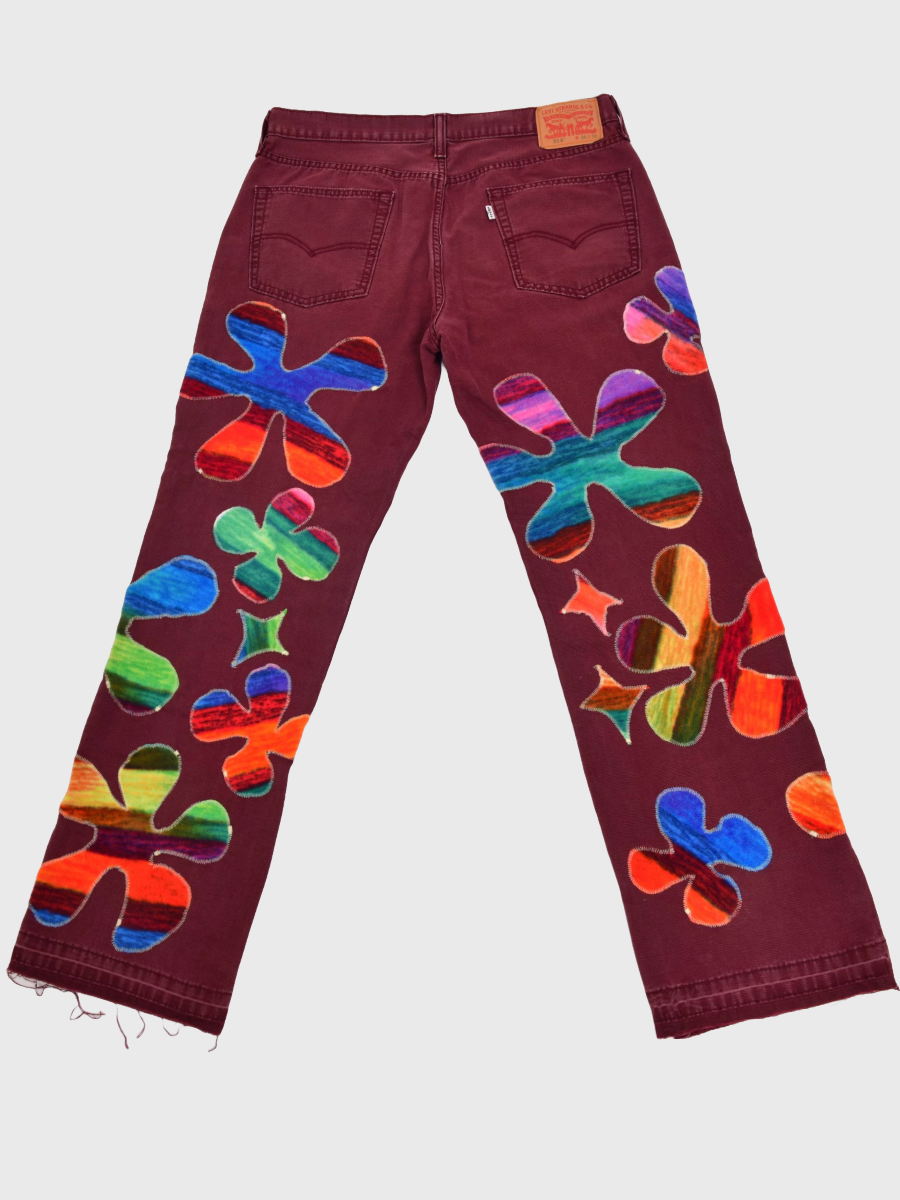 002 REWORKED JEANS - W36